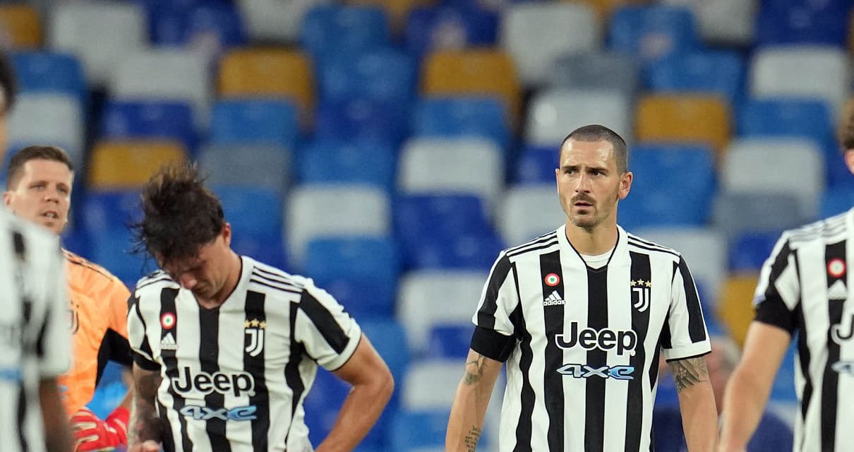Juventus: un giocatore esce per infortunio