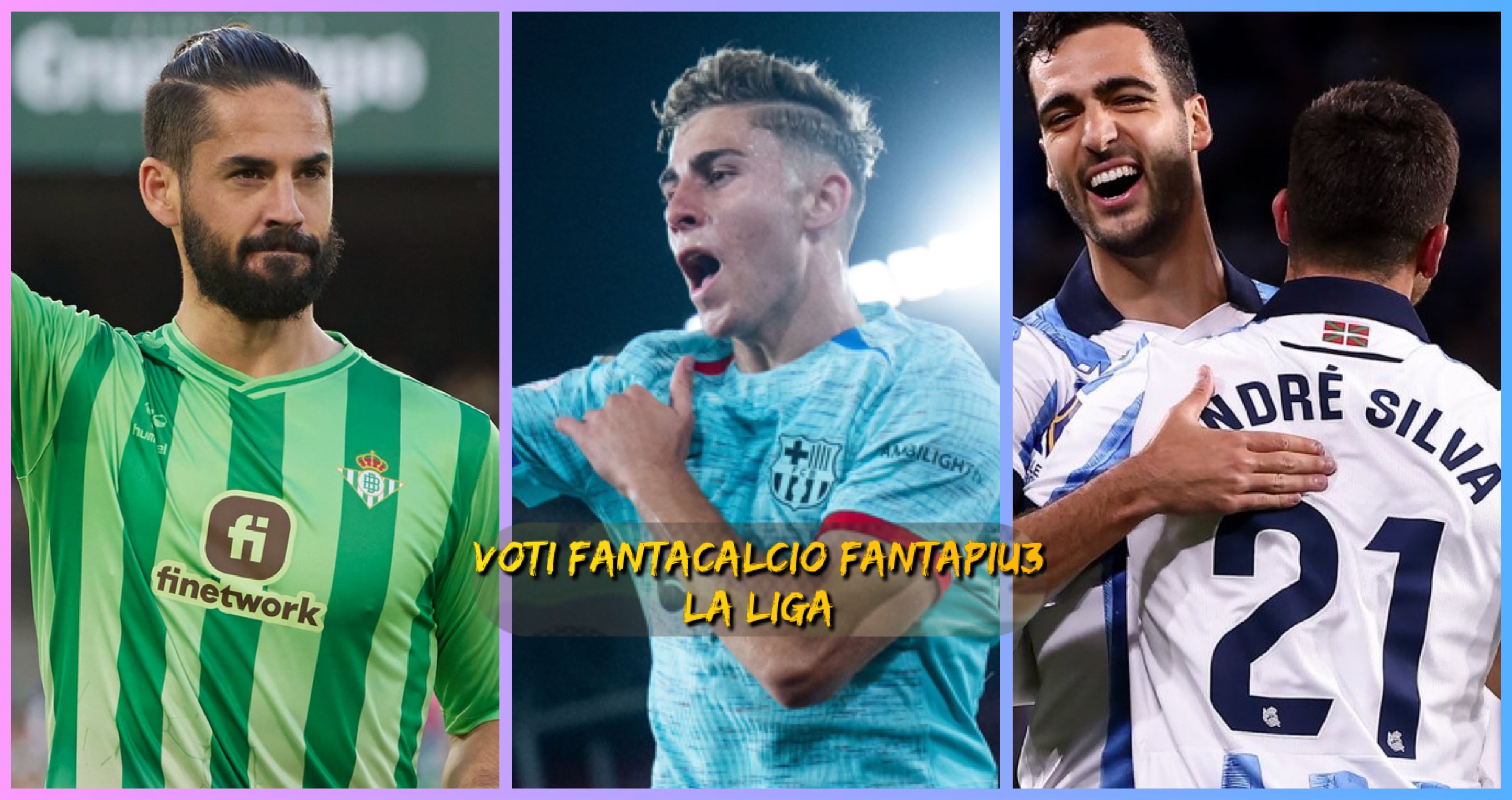 Voti fantacalcio Fantapiu3 La Liga