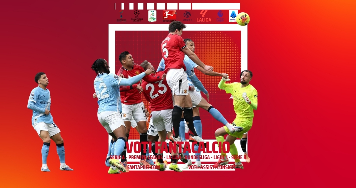 Voti Fantacalcio Fantapiu3 Serie A, Premier League, La Liga, Ligue 1 e Serie B