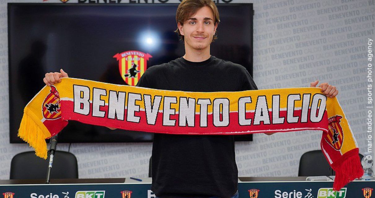 Benevento: ufficiale l'arrivo di Capellini dalla Juventus