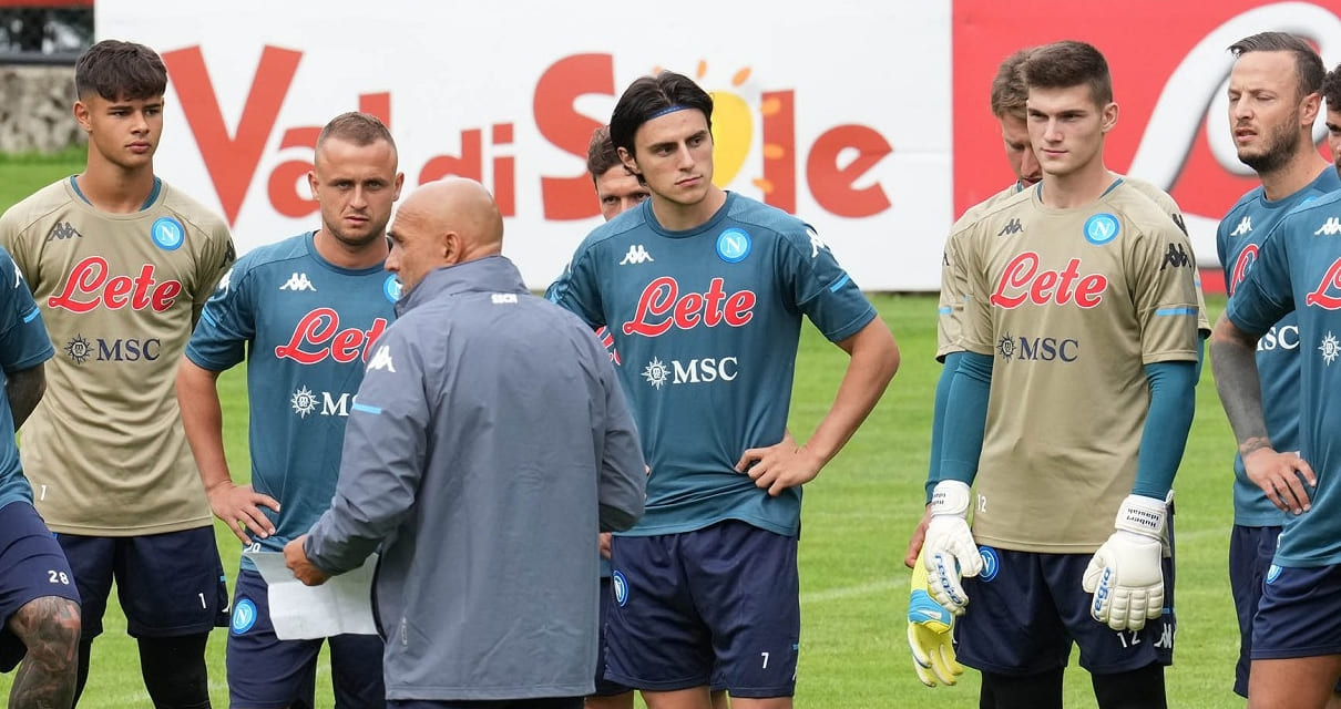 Napoli: il report allenamento