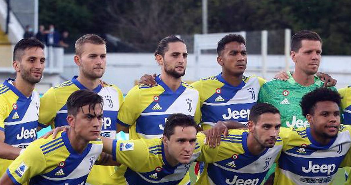 Formazioni Ufficiali Juventus Sampdoria dentro Perin e Bernardeschi fuori Damsgaard