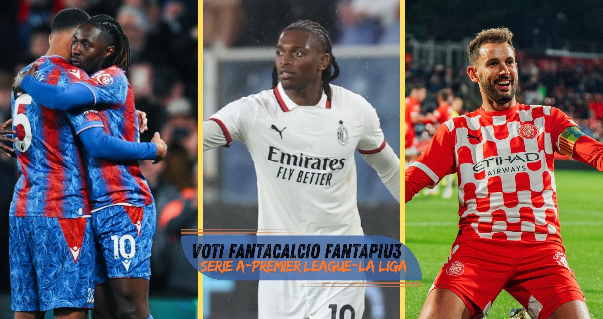 Voti Fantacalcio Serie A, Premier League e La Liga