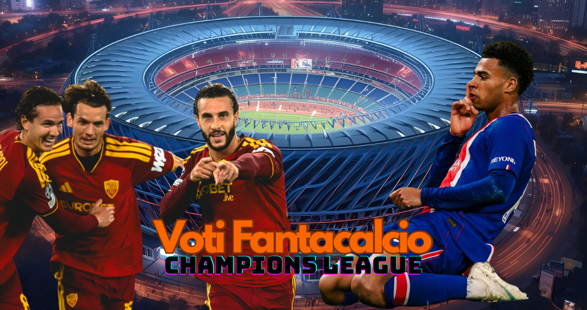 Voti fantacalcio Fantapiu3 del martedì di Champions League