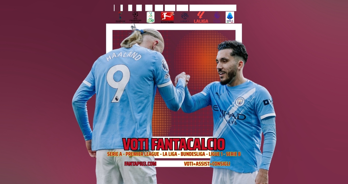 Voti Fantacalcio Fantapiu3 Serie A, Premier League, Bundesliga, Ligue 1 e Serie B