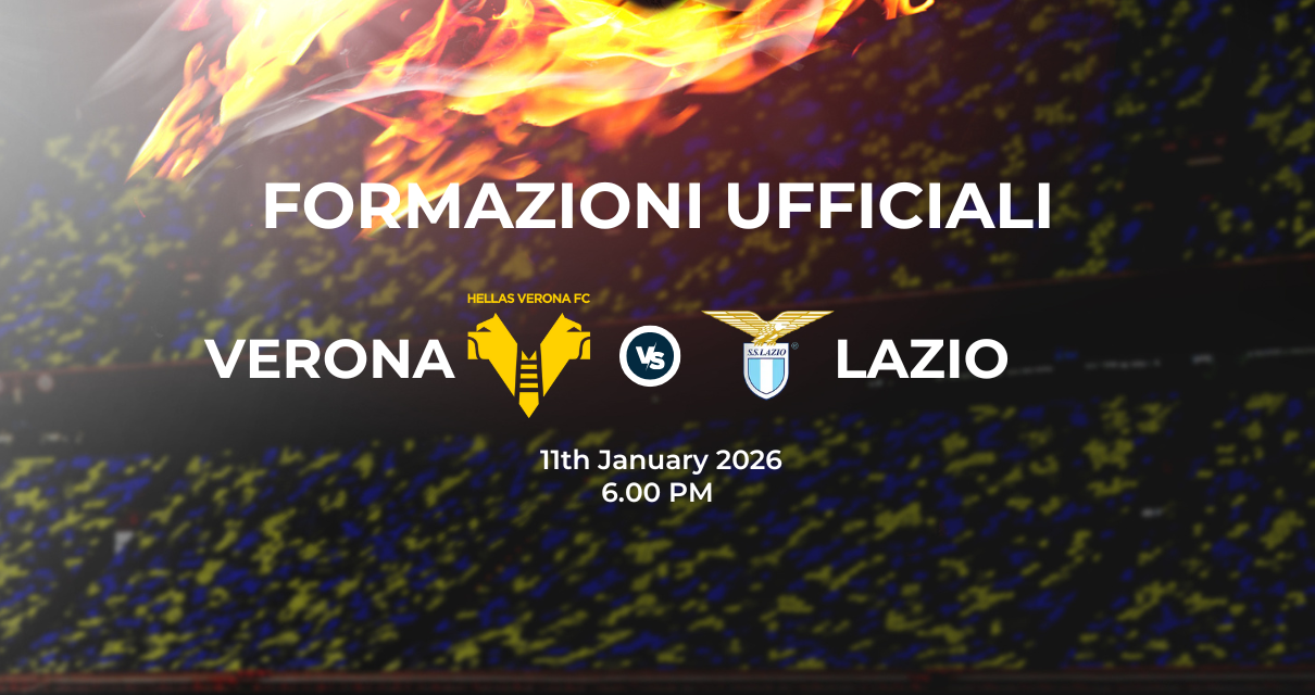Verona Lazio, le formazioni ufficiali