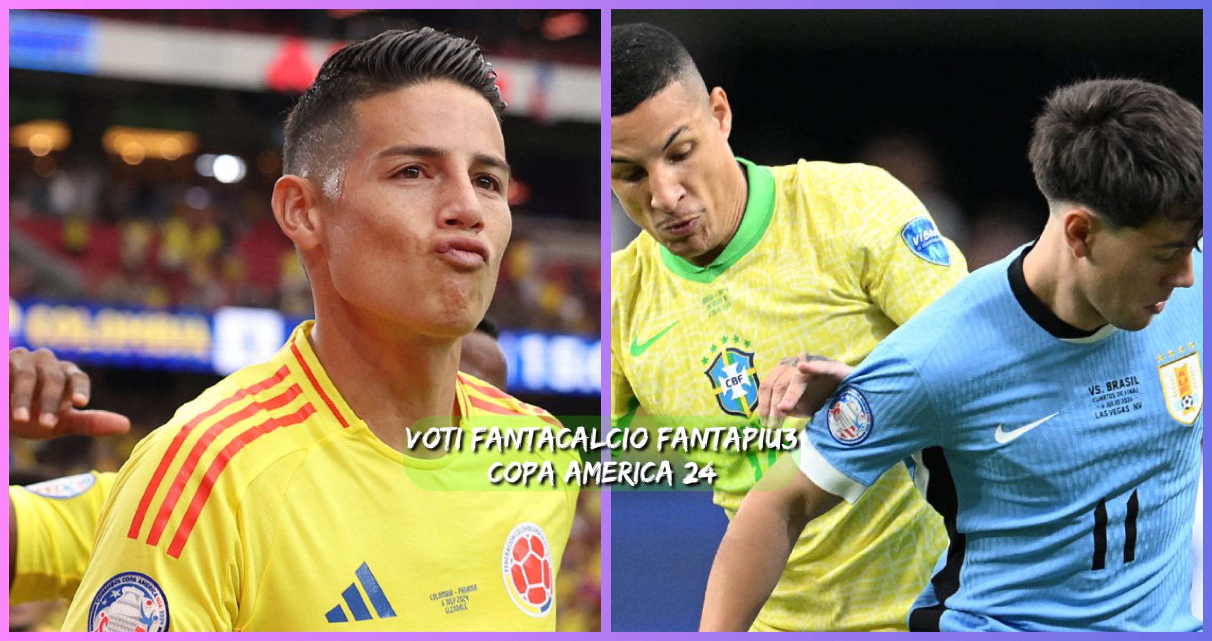 Voti fantacalcio Copa America 24 redazione Fantapiu3