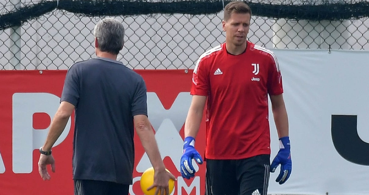 L’allenamento della Juventus