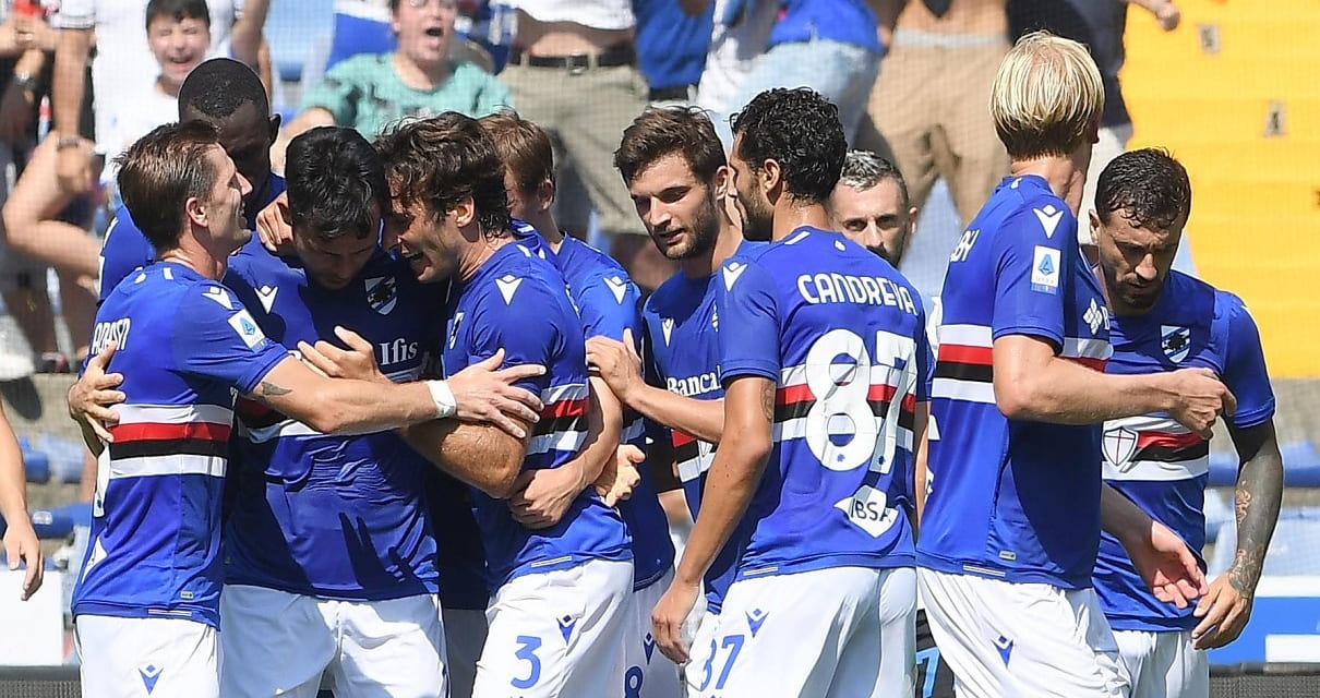Sampdoria: i 23 scelti da D'Aversa per affrontare il Verona