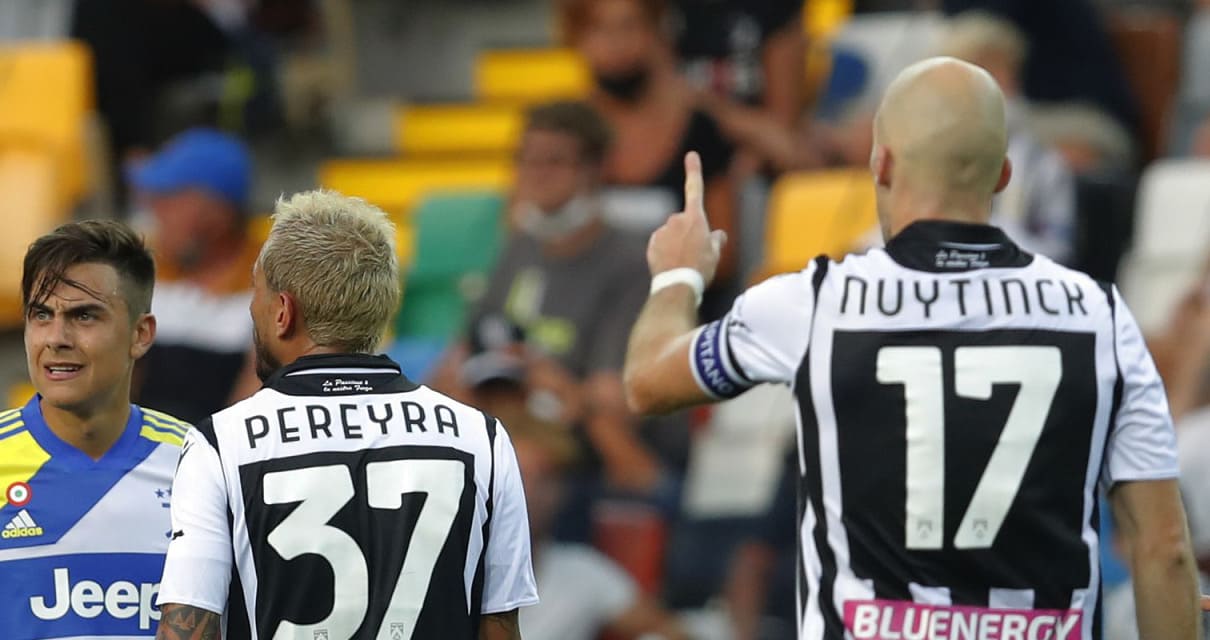 Udinese: Infortunio per un giocatore durante il match con il Genoa