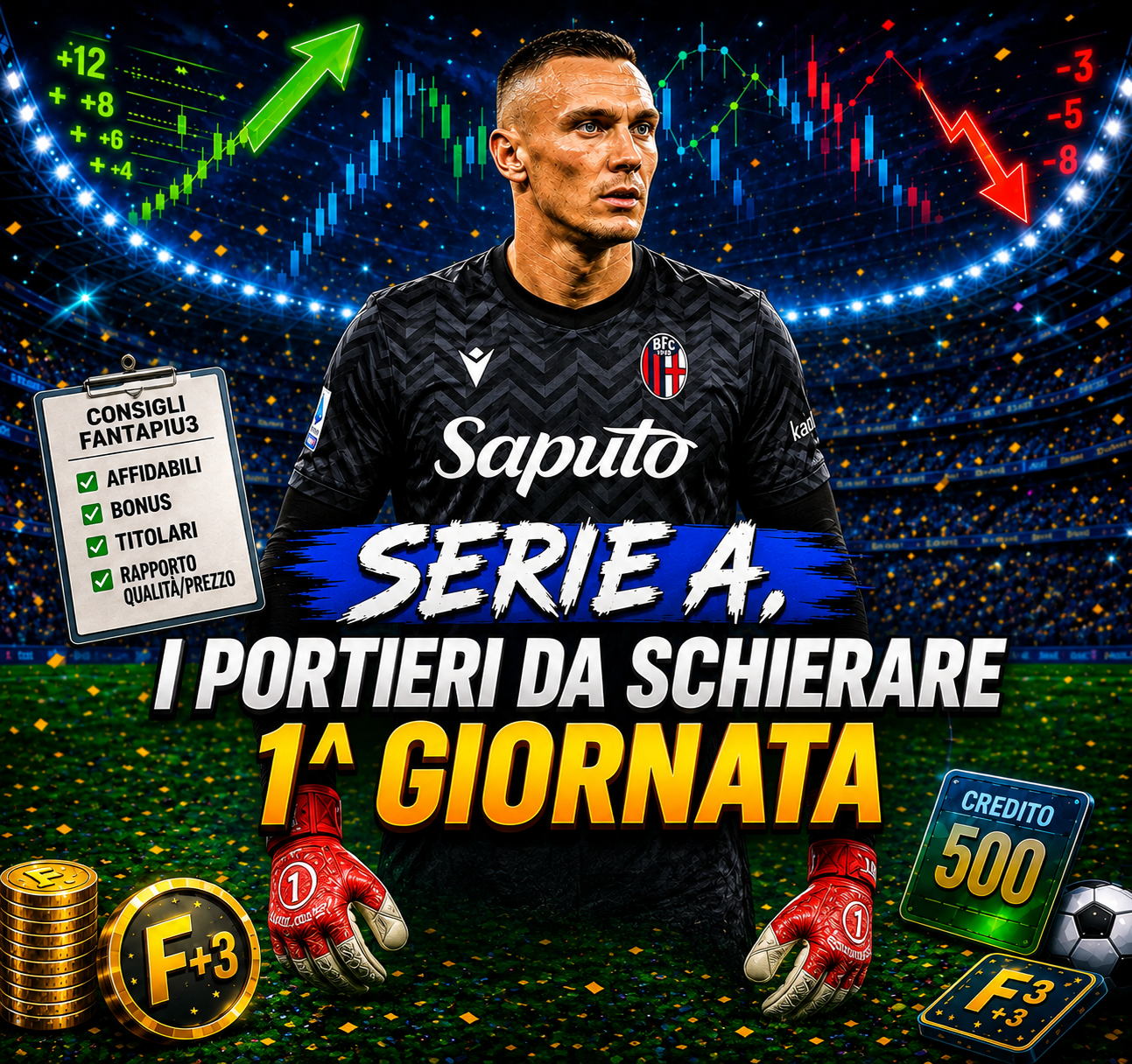 Serie A, i consigli fantacalcio sui portieri da schierare per la 1ª giornata