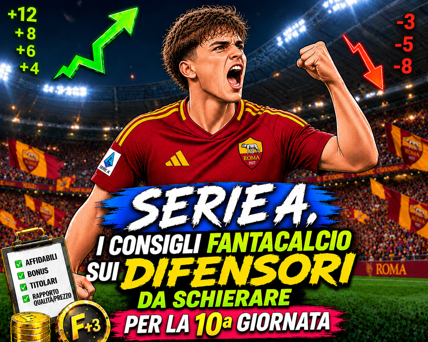 Serie A, i consigli fantacalcio sui difensori da schierare per la 10ª giornata