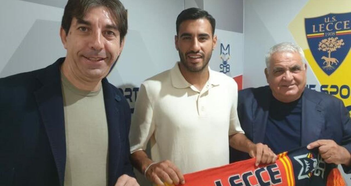 Lecce: ufficiale l'arrivo di Frabotta dalla Juventus