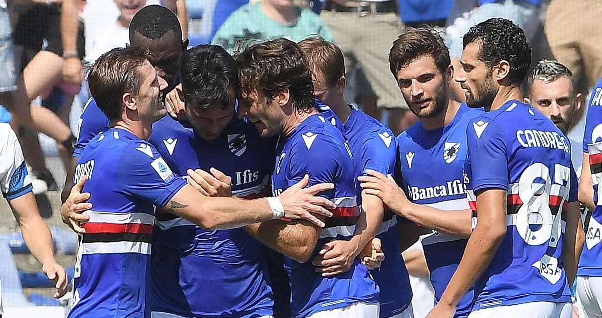 Sampdoria: il report dell'allenamento, primo test in gruppo un un infortunato
