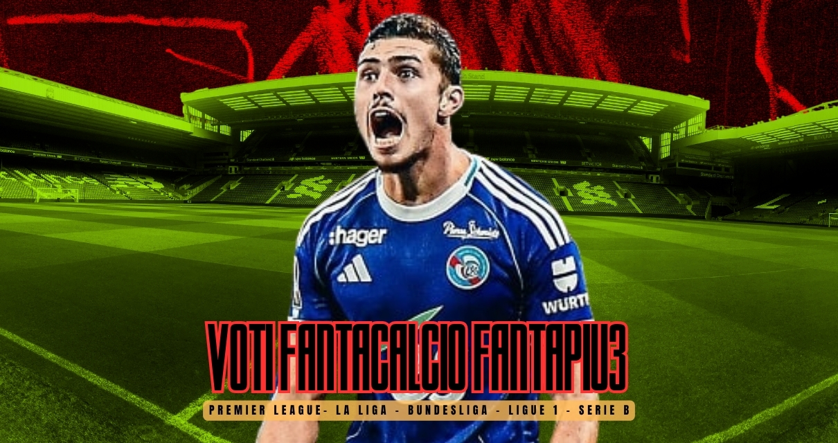 Voti Fantacalcio Fantapiu3 Premier League, La Liga, Bundesliga, Ligue 1 e Serie B