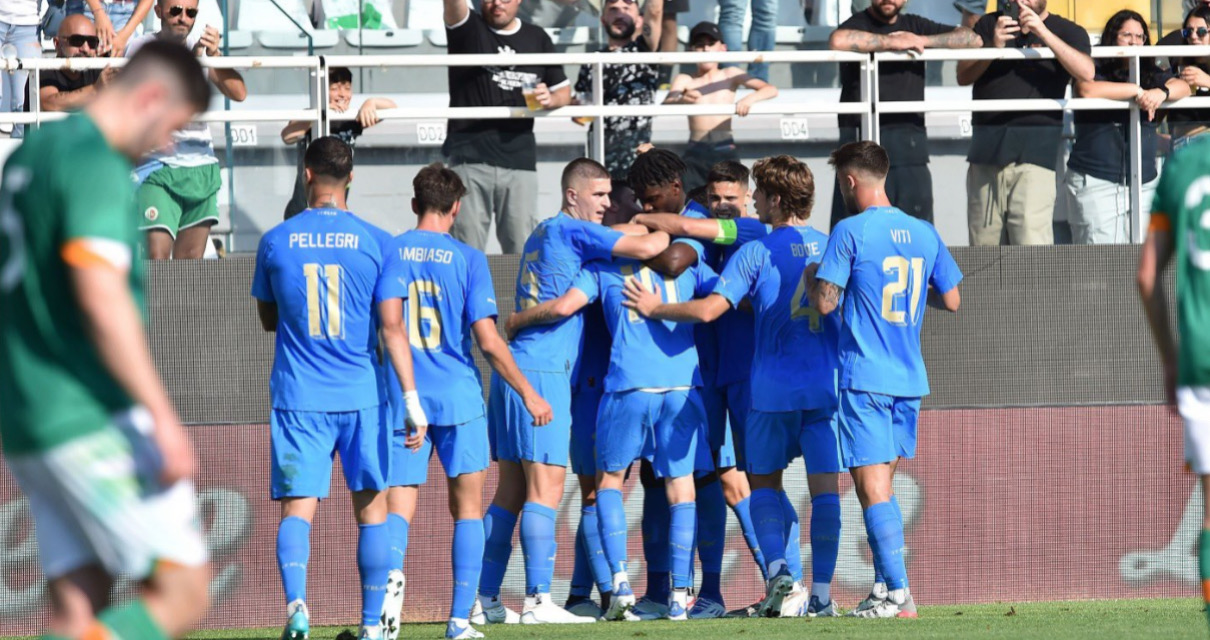 Italia U21: gli azzurrini volano all'Europeo, vittoria sull'Irlanda