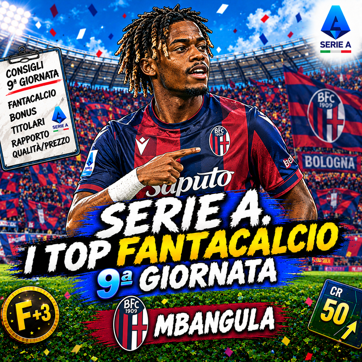 Serie A, i top fantacalcio della 9ª giornata
