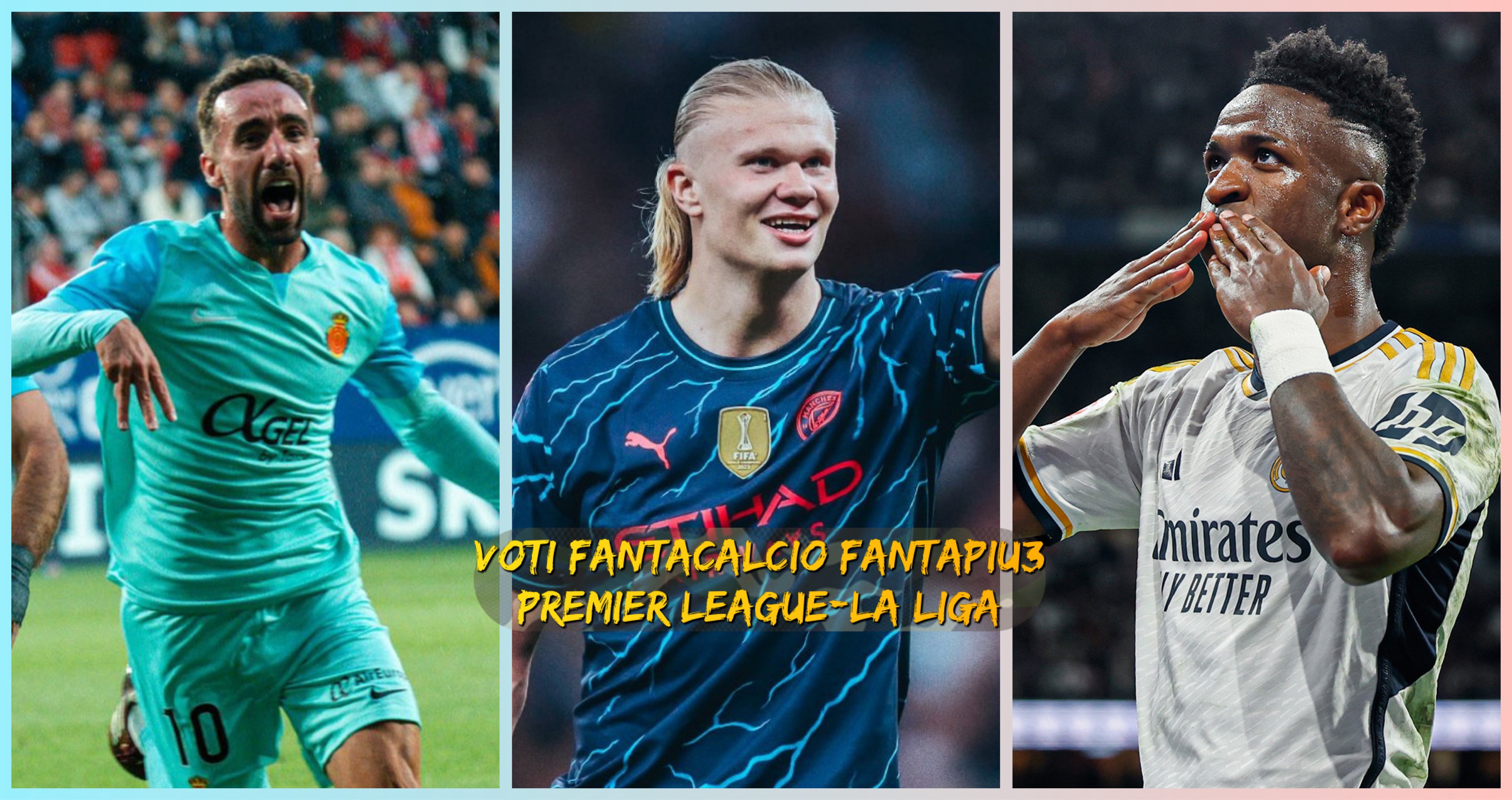 Voti fantacalcio Fantapiu3 La Liga e recuperi Premier League