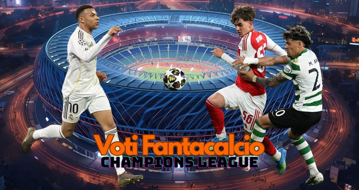 Voti fantacalcio del mercoledì ritorno quarti di Champions League