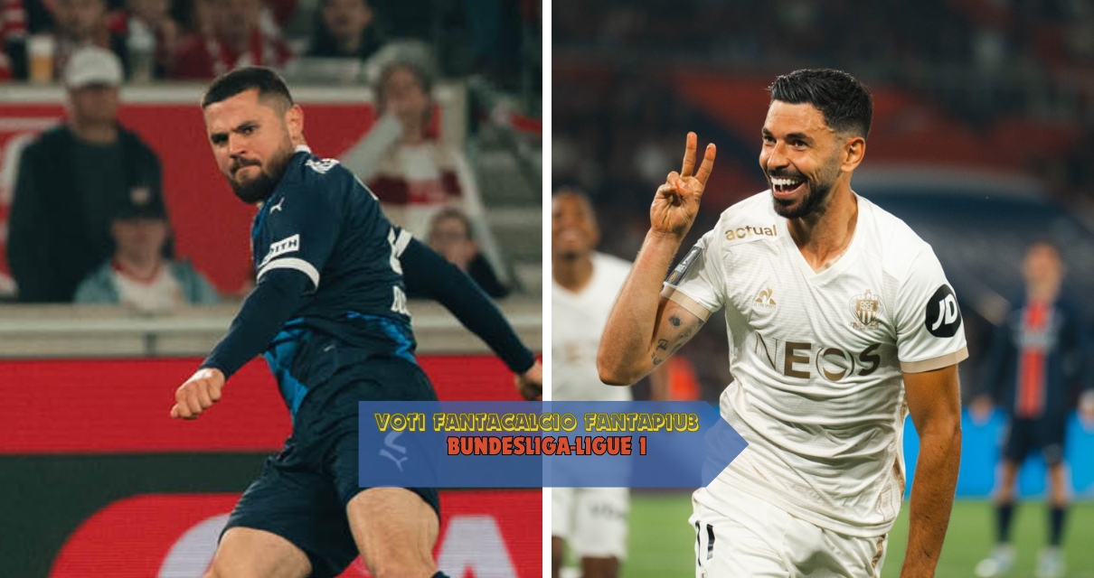 Voti Fantacalcio Fantapiu3 Bundesliga e Ligue 1