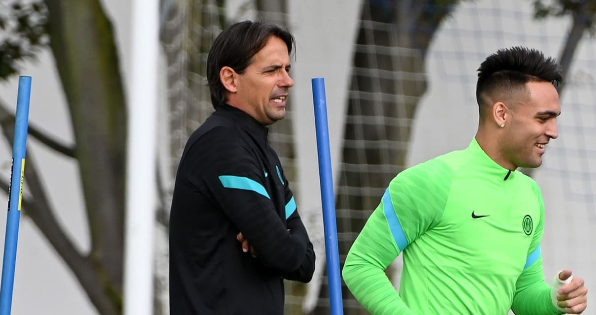 Inter Inzaghi dà indizi sulla squadra che schiererà domani