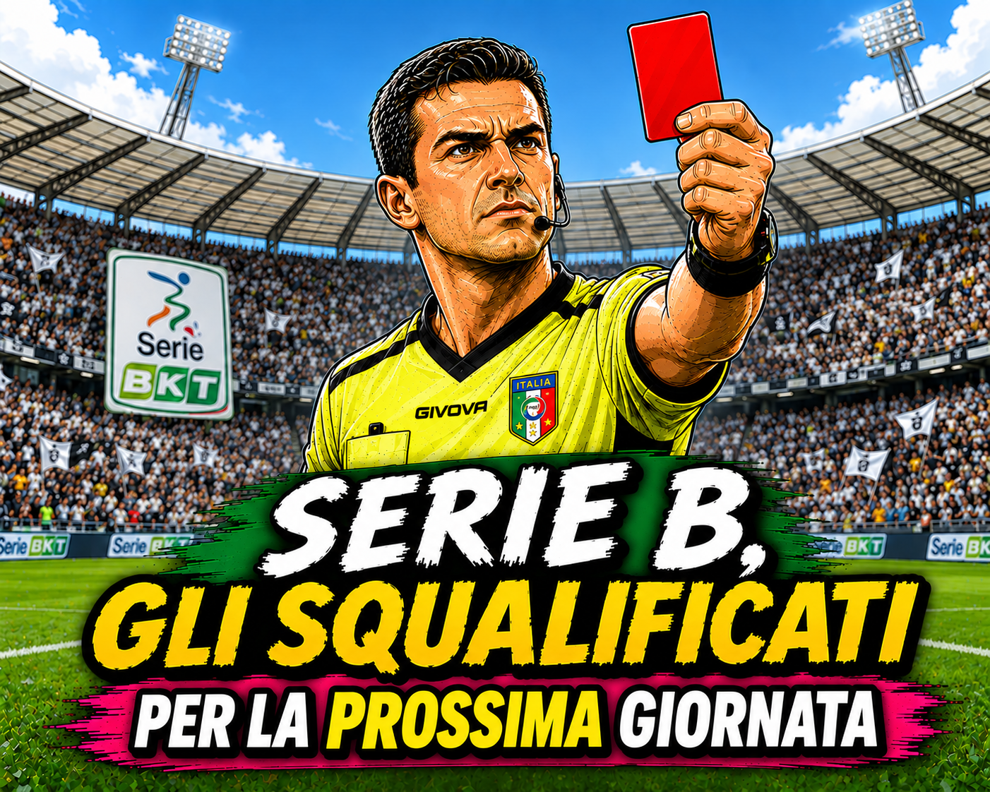 Serie B, gli squalificati per la 4ª giornata