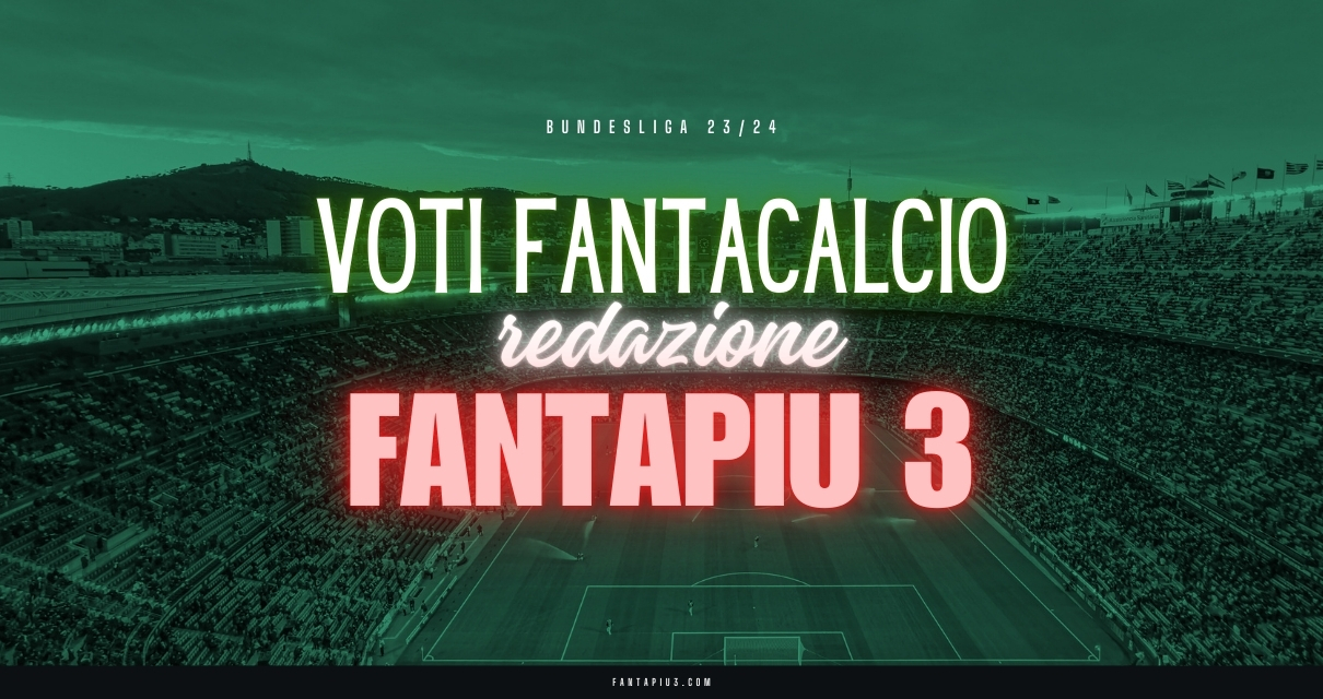 archivio voti fantacalcio fantapiu3 2023-24