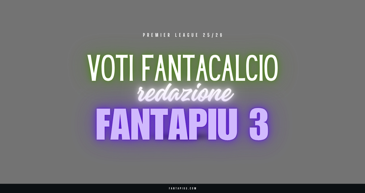 archivio voti fantacalcio fantapiu3 2024-25